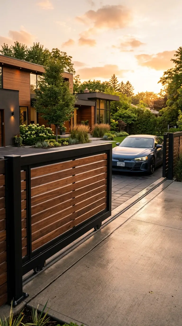 Automated industrial gate